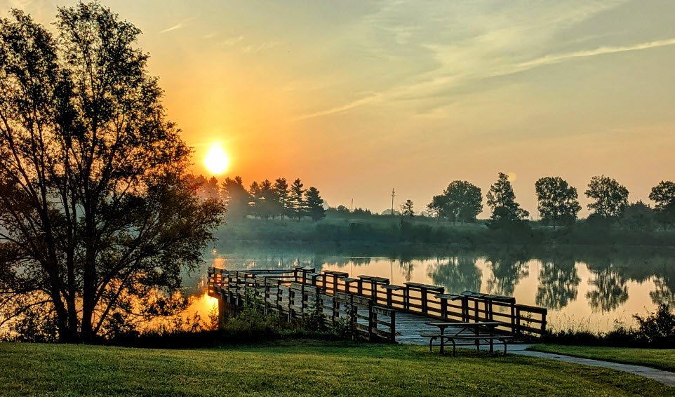 Green Valley State Park, Iowa, USA